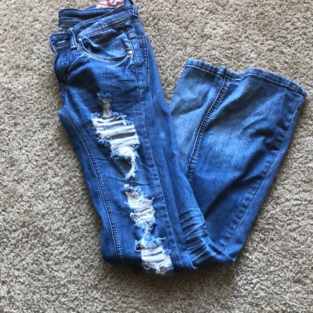 Machine jeans